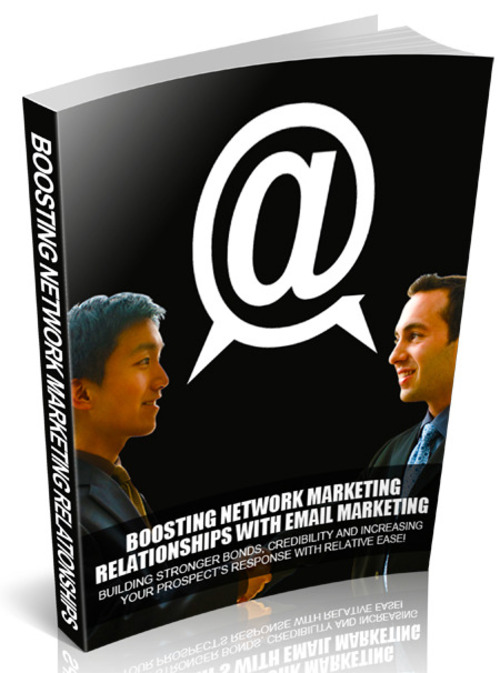 Product picture Boosting Network Marketing Relationships